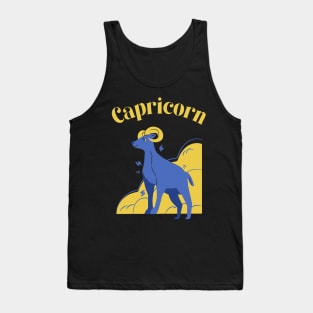 Capricorn Zodiac Sign Horoscope Astrology Tank Top